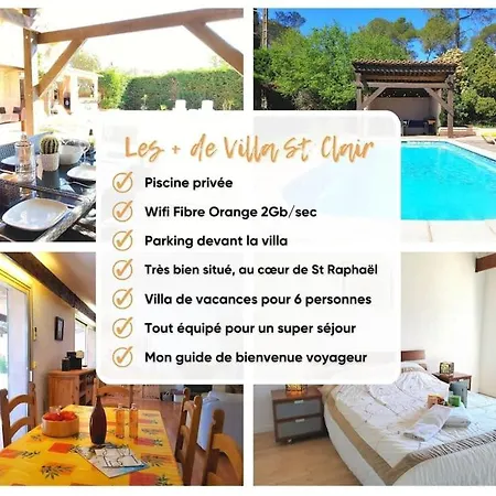 105m2, Piscine, 5 Min Des Golfs, Proche Centre Saint-Raphaël